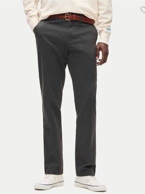 J.Crew 770 Straight Fit Stretch Chino Pants Faded Black 32x30